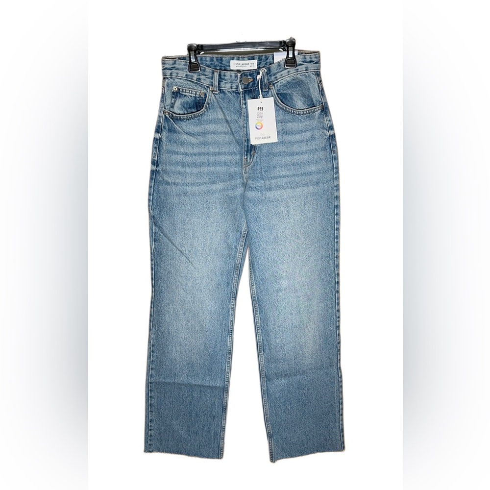 Pull&Bear Light Blue Denim Pants
